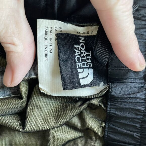Vintage The North Face Rain Pants Men’s Large Black Waterproof Nylon Ripstop - Picture 8 of 16